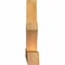 Ekena Millwork Richland Rough Sawn Timber Gable Bracket, Western Red Cedar, 96"W x 24"H x 4"D x 4"F, 6/12 Pitch GBW096X24X0404RIC00RWR - alternate 3